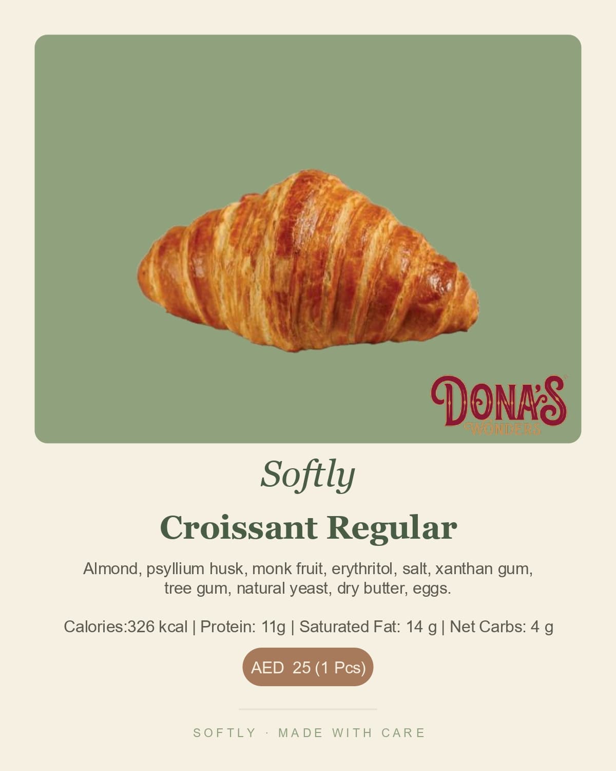 Softly.GF gluten-free croissant